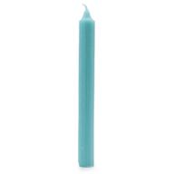 Bulk Solid Colour Dinner Candles - Rustic Aqua - Pack of 100
