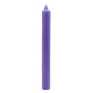 Bulk Solid Colour Dinner Candles - Rustic Lilac - Pack of 100