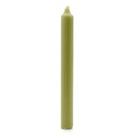 Bulk Solid Colour Dinner Candles - Rustic Olive - Pack of 100