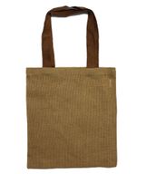 Large Jute Tote Bag - 5 assorted colour handles