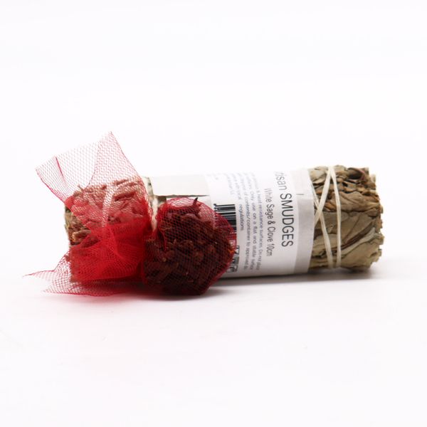 Smudge Stick -White Sage and Clove 10cm