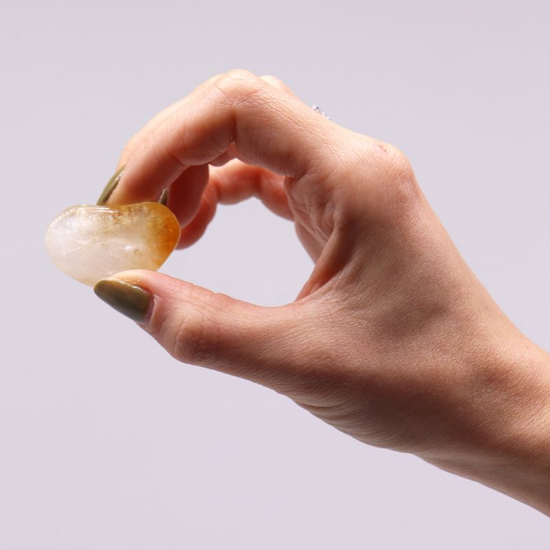 Tumble Stones - Citrine Quartz Grade A