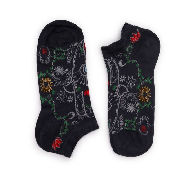 S/M Hop Hare Bamboo Socks Low (36-40) - Hamsa