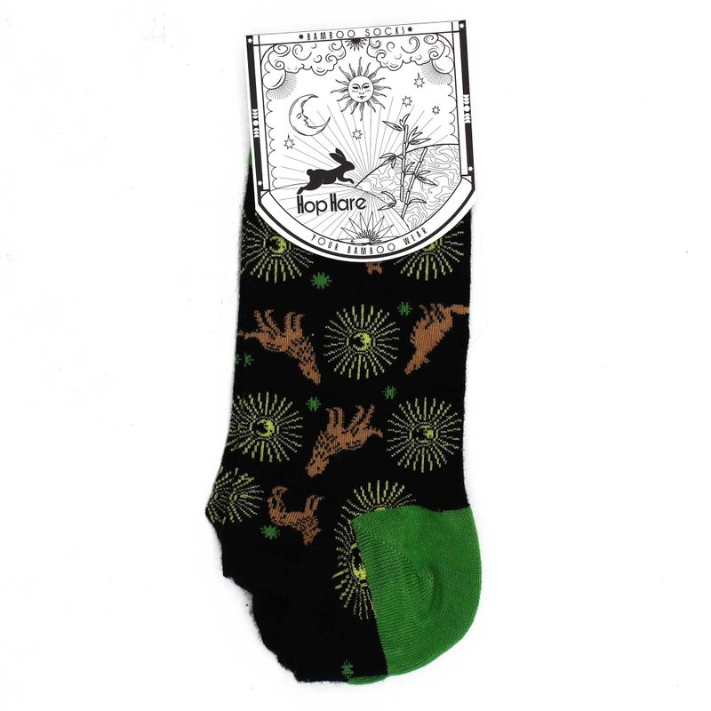 S/M Hop Hare Bamboo Socks Low (36-40) - Moonlight Wolves