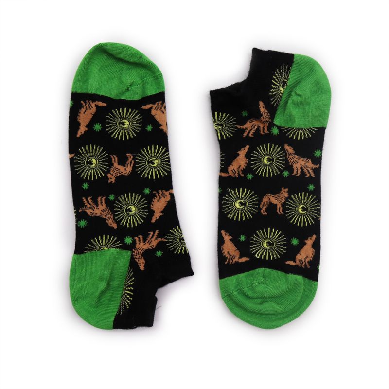 S/M Hop Hare Bamboo Socks Low (36-40) - Moonlight Wolves