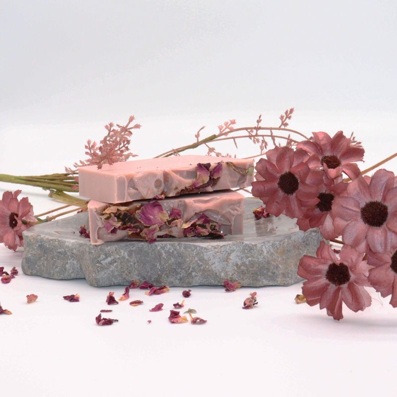 Rose & Vanilla Soap Loaf