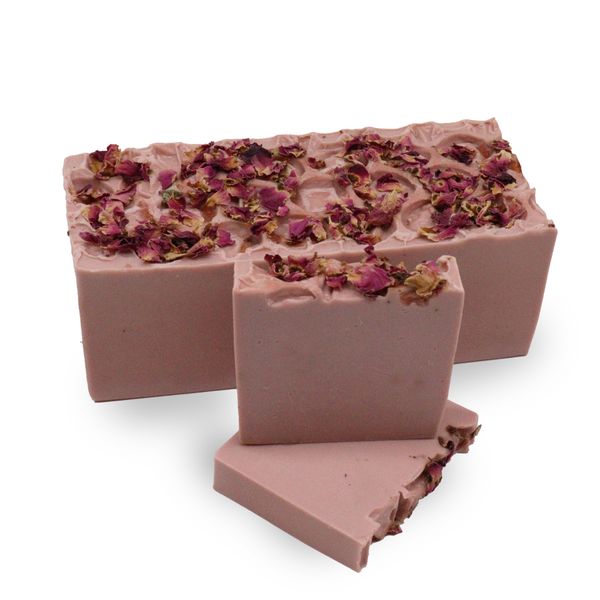Rose & Vanilla Soap Loaf