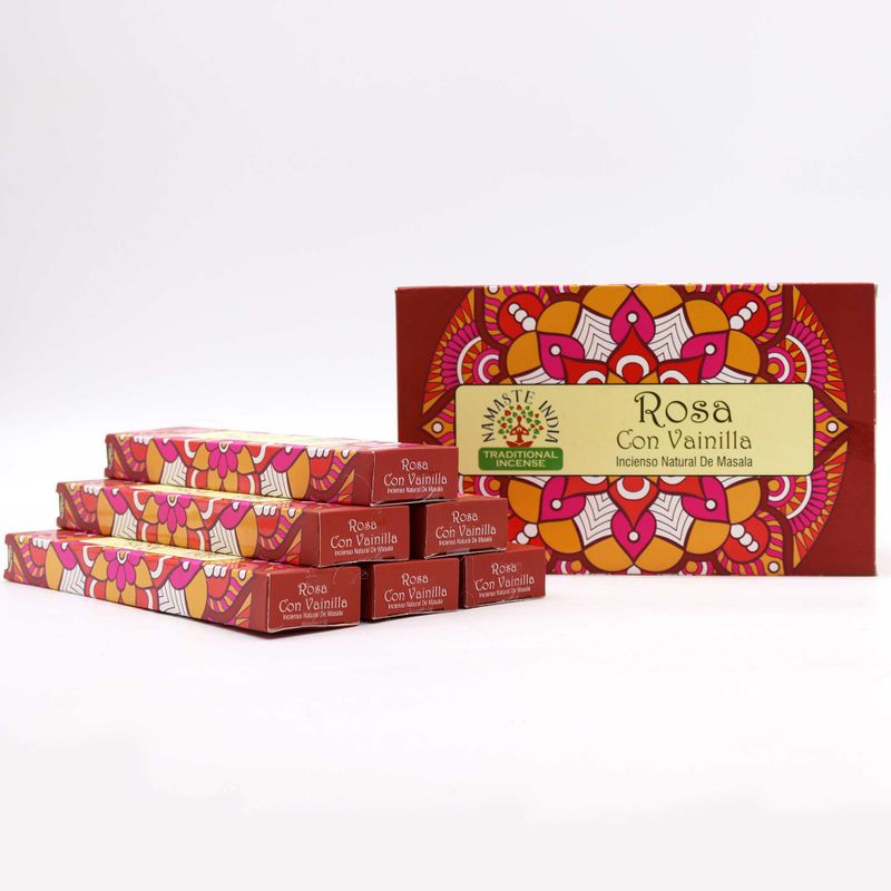 Incense Namaste Mandala Masala - Rose and Vanilla