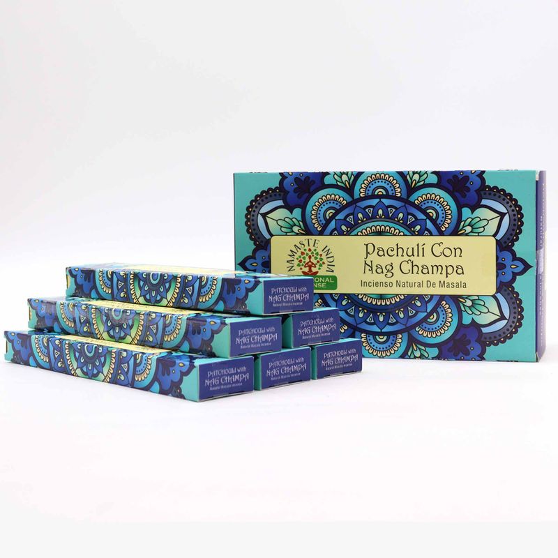 Namaste Mandala Masala Incense - Patchouli and Nag Champa