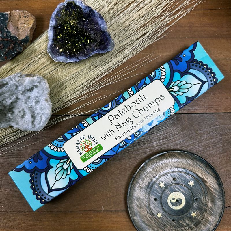 Namaste Mandala Masala Incense - Patchouli and Nag Champa