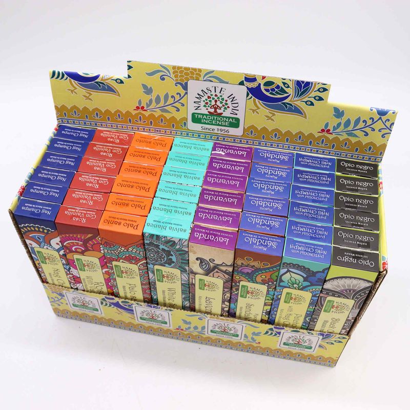Namaste Mandala Masala Incense Presentation Pack (6x8 fragrance)