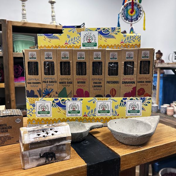 Natural Botanical Masala Incense Starter Display (Fragrance 6x8)