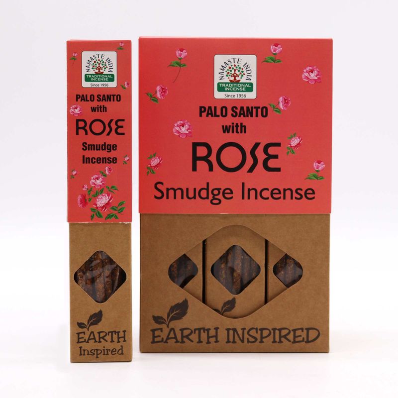 Earth-Inspired Smudge Incense - Rose