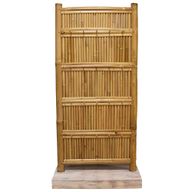 Bamboo Display Tall Stand 30 Pegs - 140x71cm