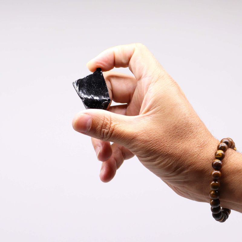 Raw Crystals (500gm) - Black Obsidian