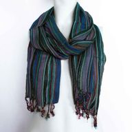 Indian Boho Scarves - 56x183cm - Random Purples