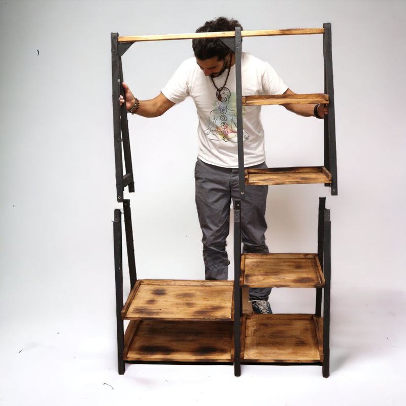 Clothes Rack & Shelves Triangle