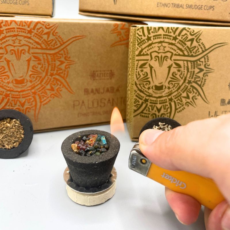 Banjara Resin Cups - Frankicense