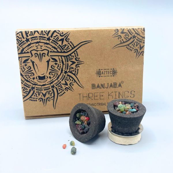 Banjara Resin Cups - 3 Kings