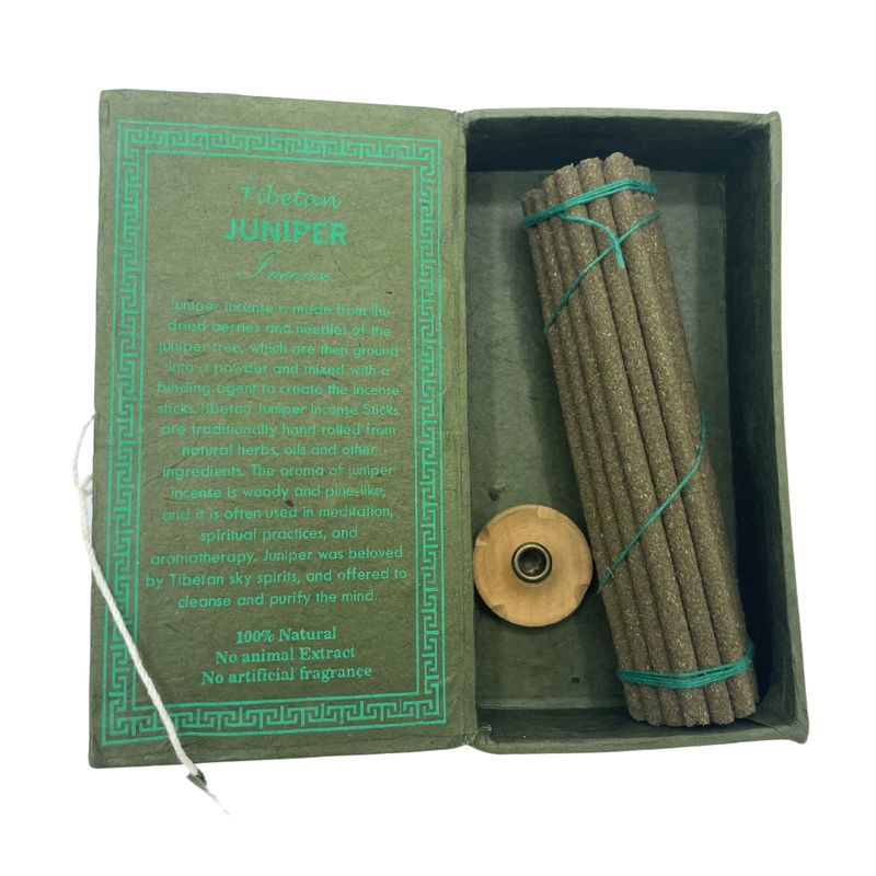 Himalayan Sughandit Dhoop incense Gift Set - Juniper