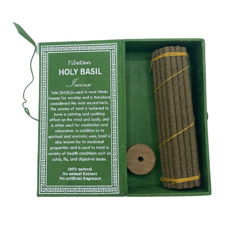Himalayan Sughandit Dhoop incense Gift Set - Holy Basil