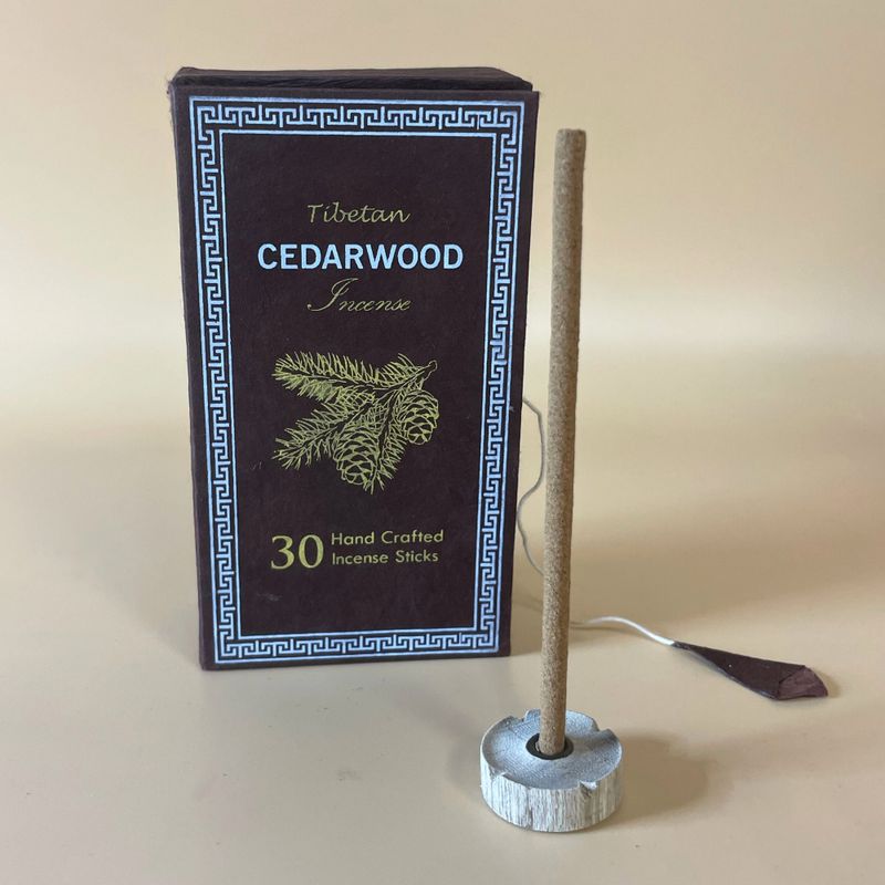Himalayan Sughandit Dhoop incense Gift Set - Cedarwood