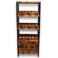 Standard Four Shelf Stand & Cupboard