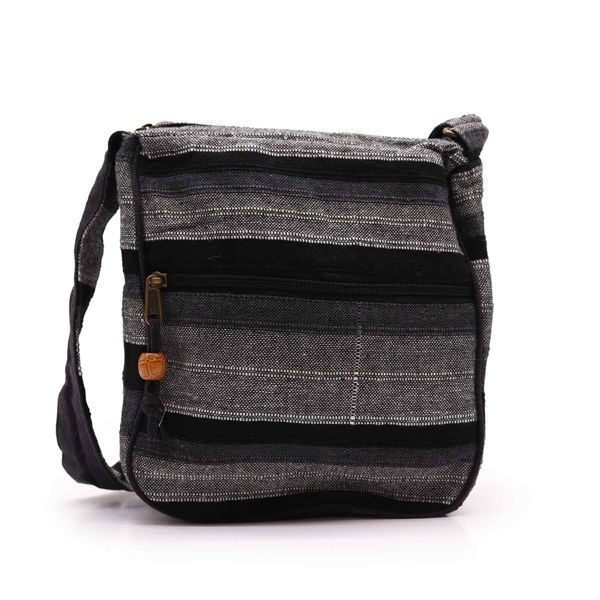 Lrg Nepal Sling Bag (Adjustable Strap) - Mountain Granite