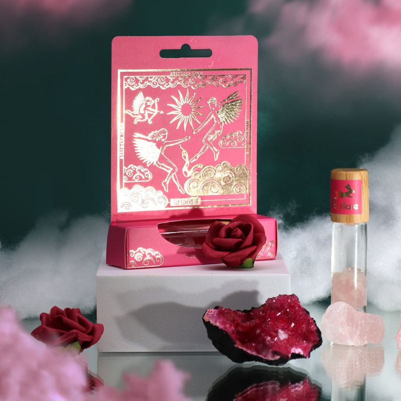Hop Hare Essential Oil Gemstone Roll On - The Lovers