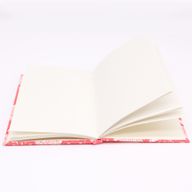 Cotton bound notebooks 20x15cm - 96 pages - Floral Pink