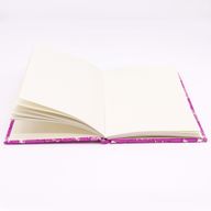 Cotton bound notebooks 20x15cm - 96 pages -Fuchsia Antique