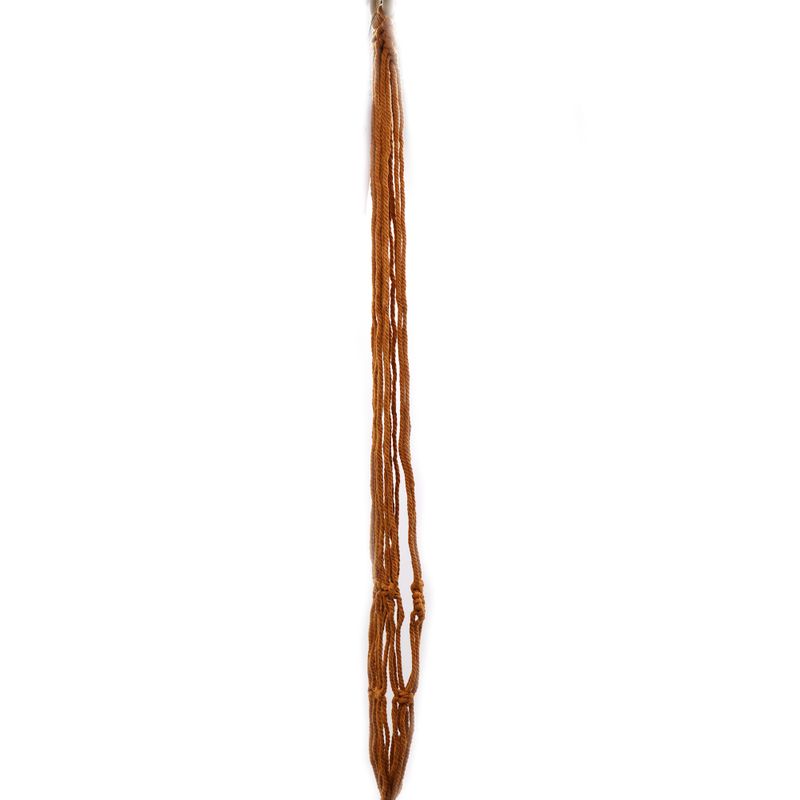 Macrame Pot Holder Classic - Terracotta Med Pot
