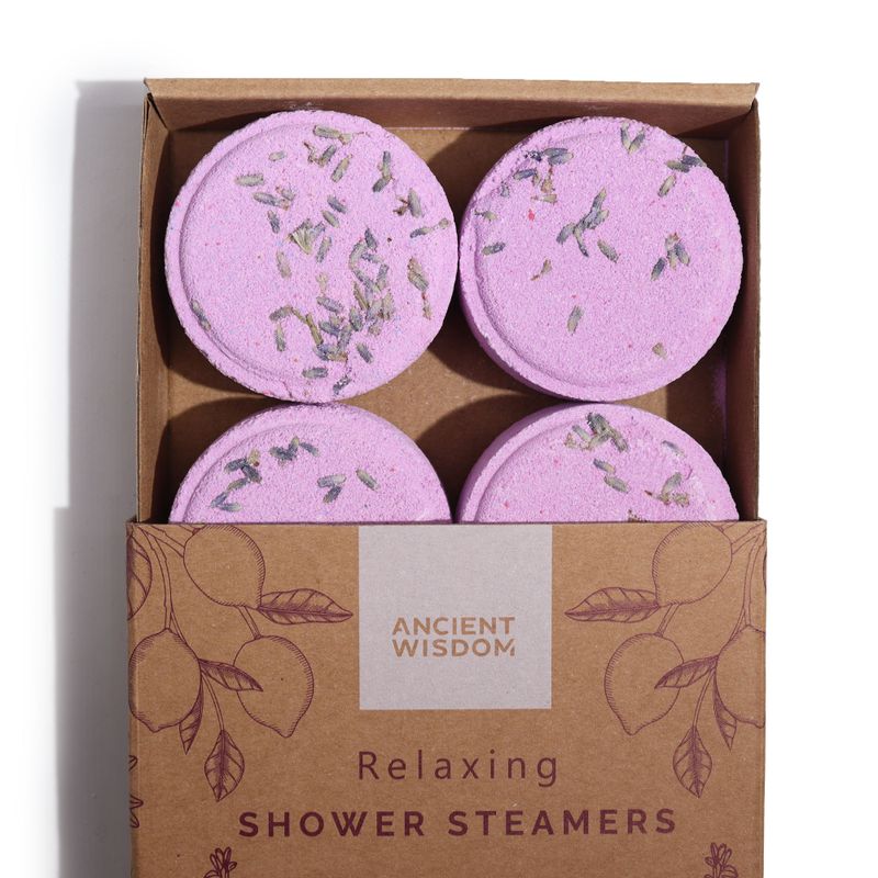 Zen Shower Steamers - Therapy Wellness Gift Set - Relaxing (Purple)