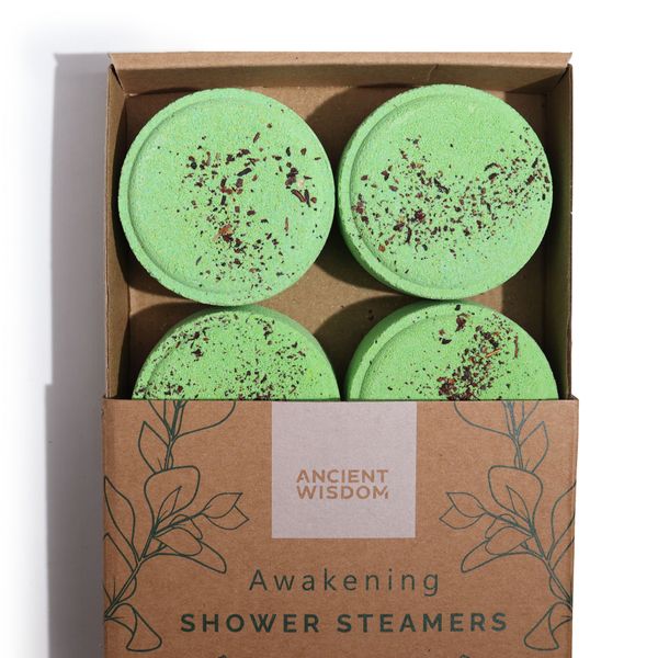 Zen Shower Steamers - Therapy Wellness Gift Set - Awakening (Green)