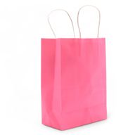 Lrg Cord Handle Paper Gift Bag (26x32x12cm) - Blush Pink (130g)