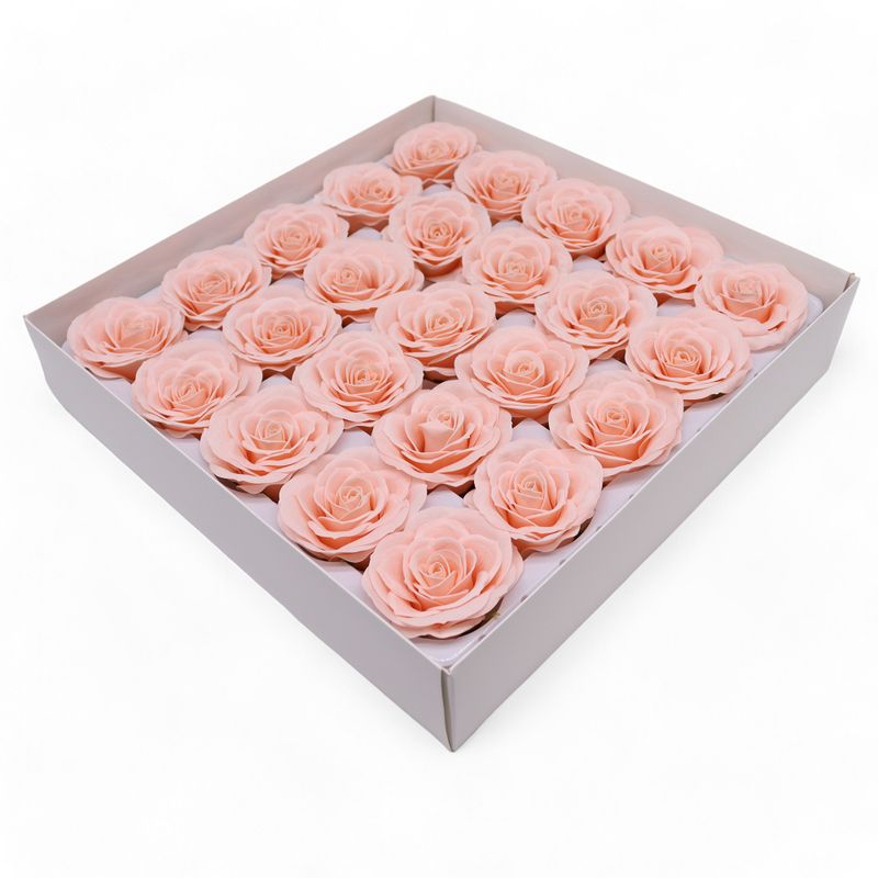 Craft Soap Flower - Lrg (7-Layer) Vintage Rose - Edwardian Blush