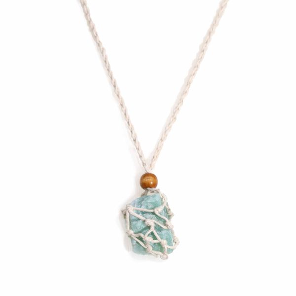 Crystal Gemstone Necklace Cord 45cm/18inch - Natural