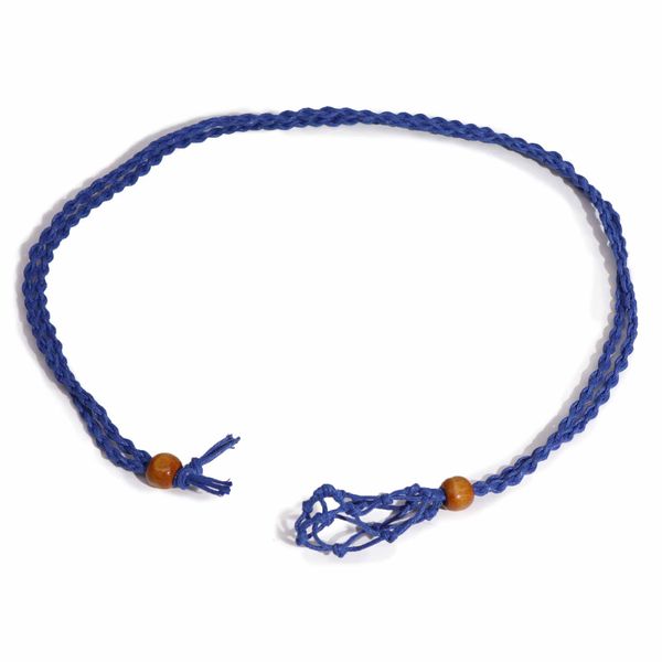 Crystal Gemstone Necklace Cord 45cm/18inch - Navy