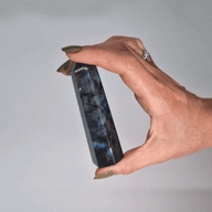 Madagascar Labradorite Points (approx 63-93g 80-90mm x25mm)