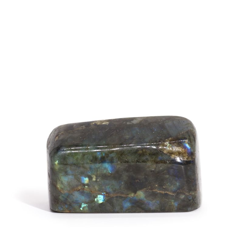 Madagascar Labradorite Medium Stone (approx 250-370g 65-90mm)