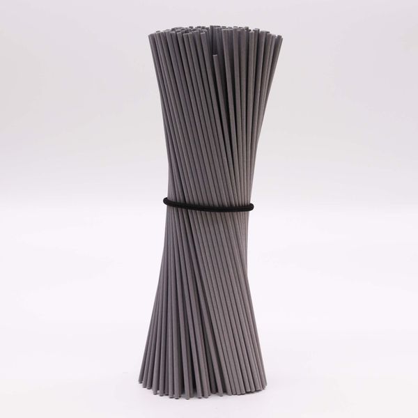 3mm x 25cm Bundle Fibre Reeds - (aprox 250) - Dusk Grey