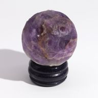 Ametyst Planet on a Solar Goldstone Stand - 40mm  (30x15mm stand)