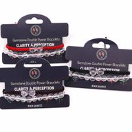 Gemstone Double Power Braclets- Rock Quartz