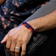 Gemstone Double Power Braclets- Amythist