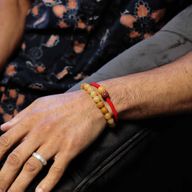 Gemstone Double Power Braclets- Yellow Adventurine