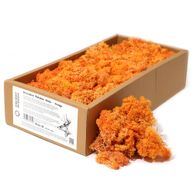 Quality Decorative Reindeer Moss - Orange - 500g Box