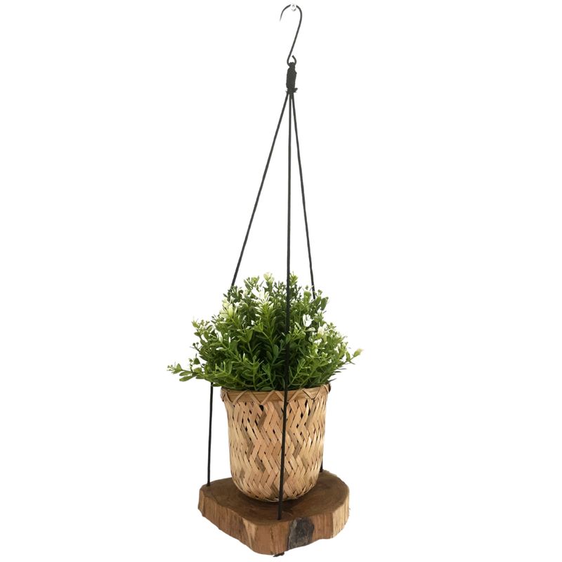 Hanging Gamel Wood Shelf - One Level