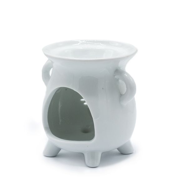 Cauldrons Oil Burner - Tree of Life - White