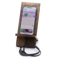 Wooden Carved Phone Stands - Tree of Life 20x9.5cm