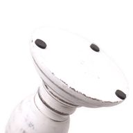 Classic Candle Stand - Whitewash - 30x10cm - Medium